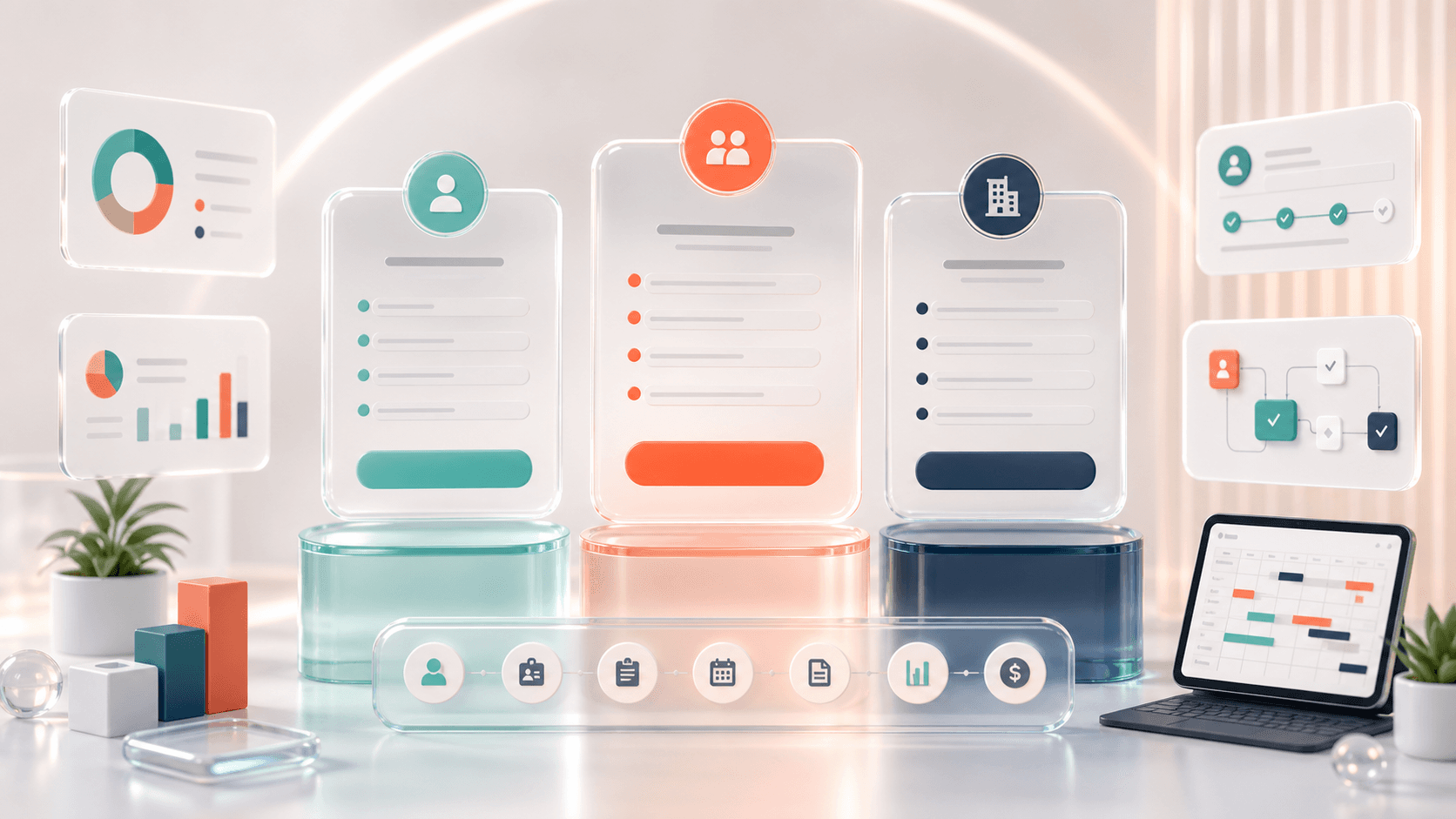 Premium early access pricing concept with three SaaS plan tiers for SalsaHR.